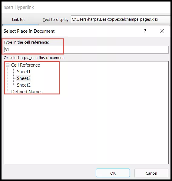 Un hyperlink în Excel este un link către un fișier, document, web și adresă de e-mail.