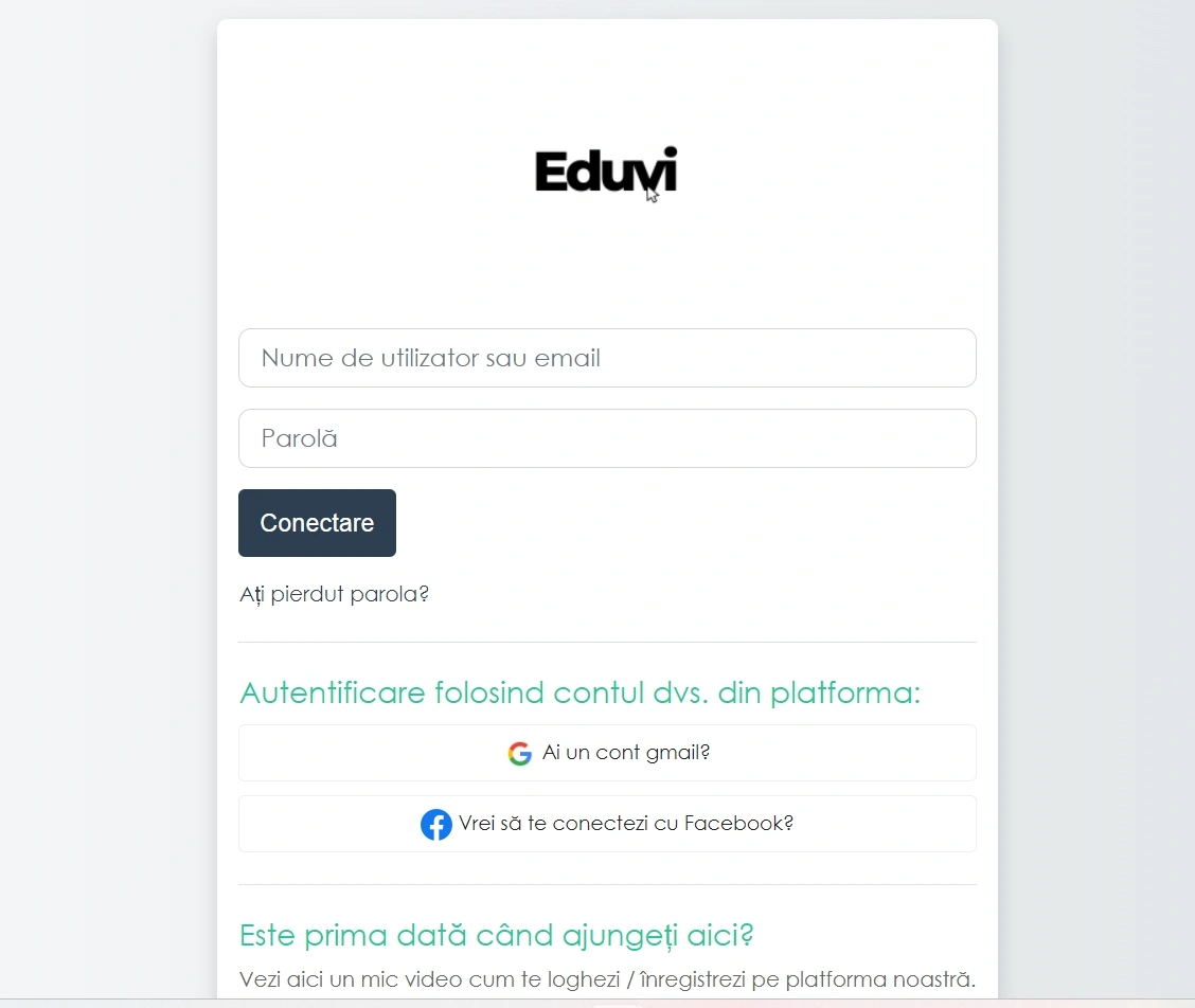 Cum să creezi un cont pe platforma de studiu